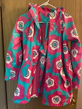 Girls Raincoat with Umbrella